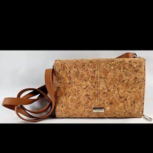 Jewell by Thirty One Cork Handbag Gold Speckled